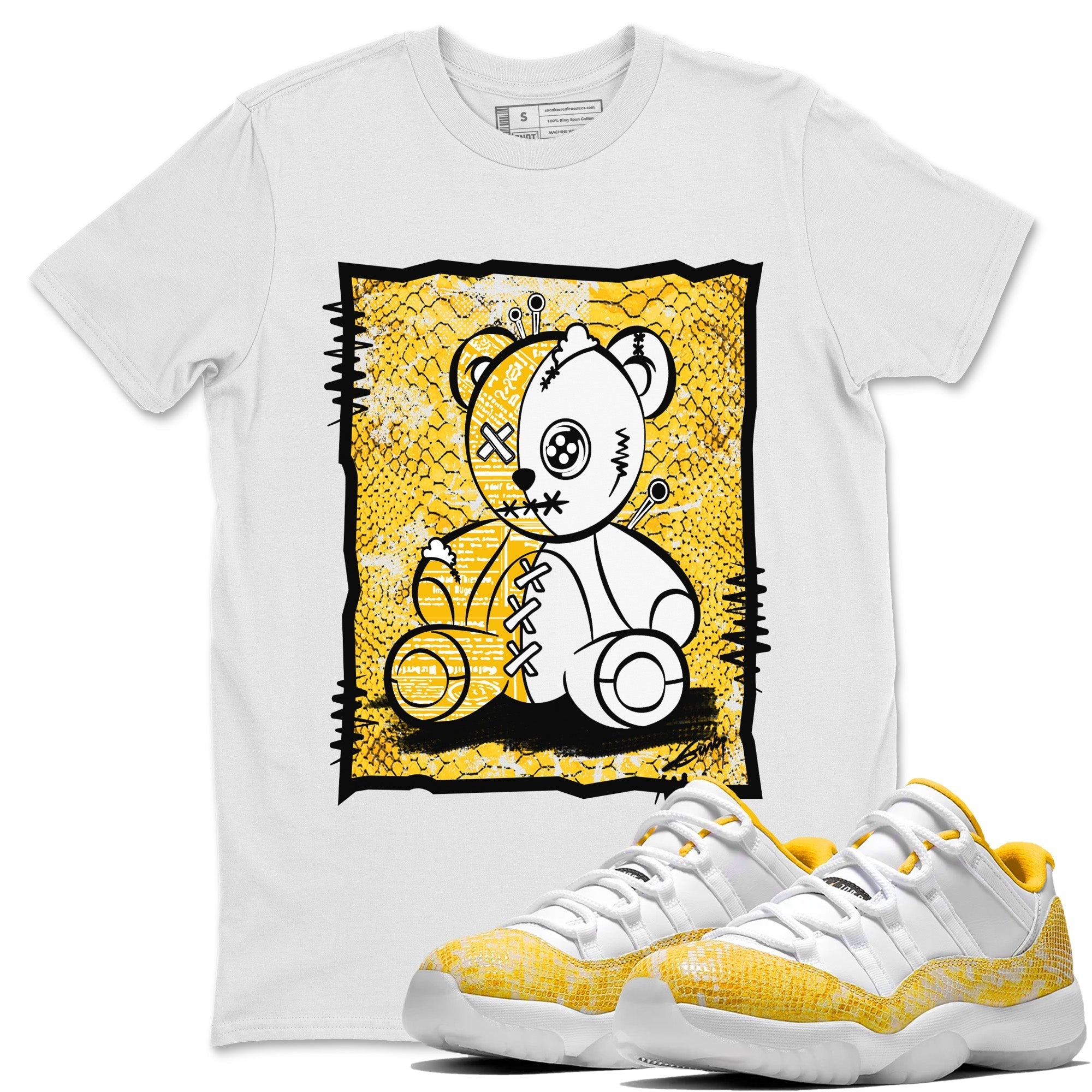 Jordan 11 Yellow Python | Vintage Bear Unisex Shirts | SNRT Sneaker ...