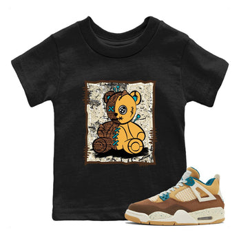 Air Jordan 4 Cacao Wow shirt to match jordans Vintage Bear sneaker tees Air Jordan 4 Cacao Wow SNRT Sneaker Release Tees Baby Toddler Black 1 T-Shirt