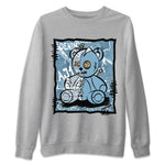 Jordan 1 Denim Sneaker Match Tees Vintage Bear Sneaker Tees Jordan 1 Denim Sneaker Release Tees Unisex Shirts