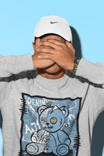 Jordan 1 Denim Sneaker Match Tees Vintage Bear Sneaker Tees Jordan 1 Denim Sneaker Release Tees Unisex Shirts