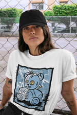 Jordan 1 Denim Sneaker Match Tees Vintage Bear Sneaker Tees Jordan 1 Denim Sneaker Release Tees Unisex Shirts