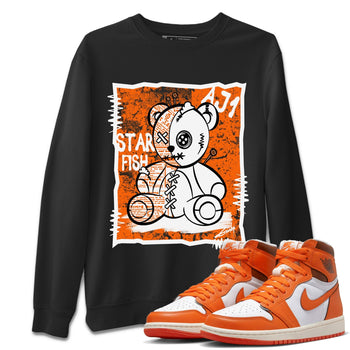 Jordan 1 Starfish Sneaker Match Tees Vintage Bear Sneaker Tees Jordan 1 Starfish Sneaker Release Tees Unisex Shirts