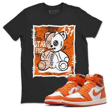 Jordan 1 Starfish Sneaker Match Tees Vintage Bear Sneaker Tees Jordan 1 Starfish Sneaker Release Tees Unisex Shirts