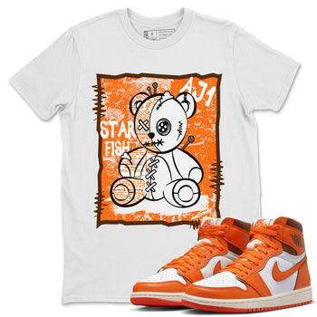 Jordan 1 Starfish Sneaker Match Tees Vintage Bear Sneaker Tees Jordan 1 Starfish Sneaker Release Tees Unisex Shirts