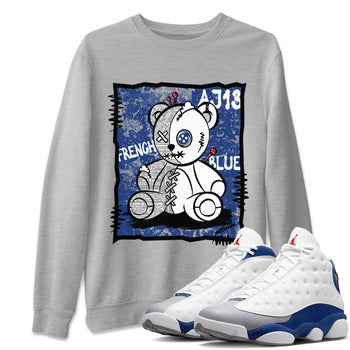 Jordan 13 French Blue Sneaker Match Tees Vintage Bear Sneaker Tees Jordan 13 French Blue Sneaker Release Tees Unisex Shirts