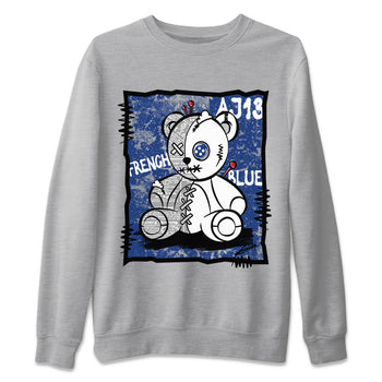 Jordan 13 French Blue Sneaker Match Tees Vintage Bear Sneaker Tees Jordan 13 French Blue Sneaker Release Tees Unisex Shirts