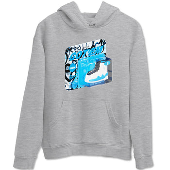 9s Powder Blue shirt to match jordans Vintage Packaging sneaker tees Air Jordan 9 Powder Blue SNRT Sneaker Release Tees unisex cotton Heather Grey 2 crew neck shirt