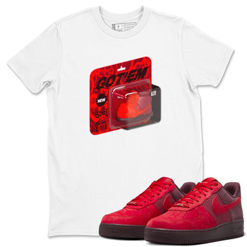 Air Force 1 Layers of Love shirt to match jordans Vintage Toy Packaging sneaker tees af1 Layers of Love SNRT Sneaker Release Tees unisex cotton White 1 crew neck shirt