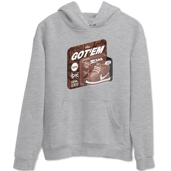 Air Force Low Chocolate shirt to match jordans Vintage Toy Packaging sneaker tees chocolate Nike Air Force Low Chocolate SNRT Sneaker Release Tees Unisex Heather Grey 2 T-Shirt