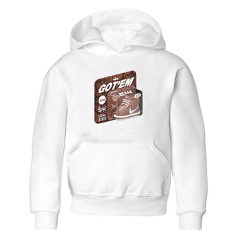 Air Force Low Chocolate shirt to match jordans Vintage Toy Packaging sneaker tees chocolate Nike Air Force Low Chocolate SNRT Sneaker Release Tees Baby Toddler White 2 T-Shirt