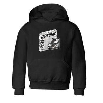1s Black White shirt to match jordans Vintage Toy Packaging sneaker tees Air Jordan 1 High OG Black White SNRT sneaker release tees baby toddler Black 2 cotton Shirt