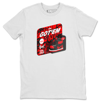 Air Jordan 1 Satin Bred shirt to match jordans Vintage Toy Packaging sneaker tees AJ1 Satin Bred SNRT Sneaker Release Tees Unisex White 2 T-Shirt