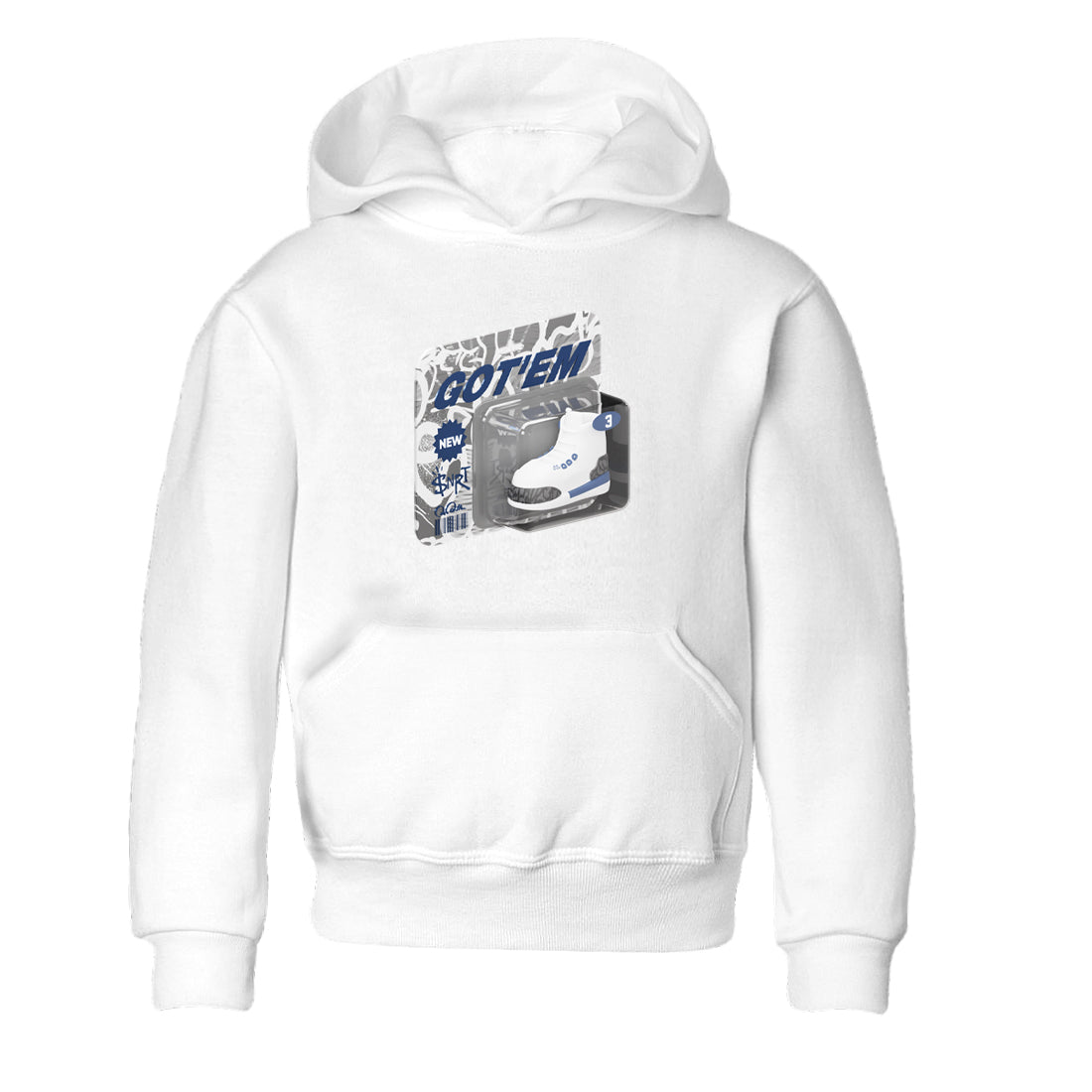 3s Midnight Navy 2023 shirt to match jordans Vintage Toy Packaging sneaker tees Air Jordan 3 Midnight Navy 2023 SNRT sneaker release tees baby toddler White 2 cotton Shirt