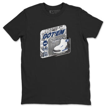 3s Midnight Navy 2023 shirt to match jordans Vintage Toy Packaging sneaker tees Air Jordan 3 Midnight Navy 2023 SNRT Sneaker Release Tees unisex cotton Black 2 crew neck shirt