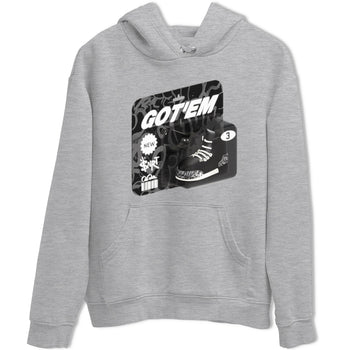Air Jordan 3 Off Noir shirt to match jordans Vintage Toy Packaging sneaker tees AJ3 Off Noir SNRT Sneaker Release Tees Unisex Heather Grey 2 T-Shirt