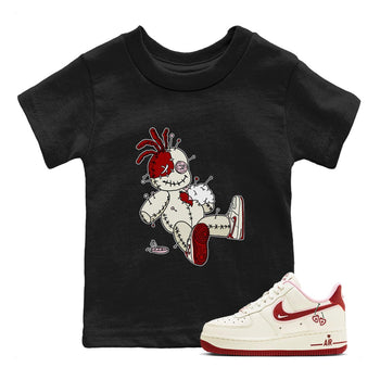 Air Force 1 Valentines Day unique Halloween sneaker tee Voodoo Doll Sneaker Tees Air Force 1 Valentines Day Sneaker Release Tees Kids Shirts
