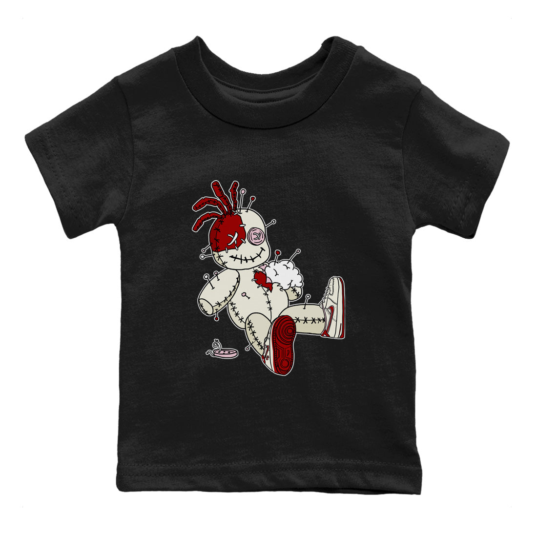 Air Force 1 Valentines Day Sneaker Match Tees Voodoo Doll Sneaker Tees Air Force 1 Valentines Day Sneaker Release Tees Kids Shirts