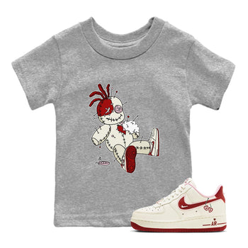 Air Force 1 Valentines Day unique Halloween sneaker tee Voodoo Doll Sneaker Tees Air Force 1 Valentines Day Sneaker Release Tees Kids Shirts