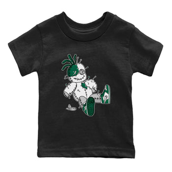 Jordan 1 Gorge Green unique Halloween sneaker tee Voodoo Doll Sneaker Tees Jordan 1 Gorge Green Sneaker Release Tees Kids Shirts