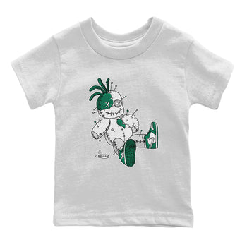 Jordan 1 Gorge Green unique Halloween sneaker tee Voodoo Doll Sneaker Tees Jordan 1 Gorge Green Sneaker Release Tees Kids Shirts