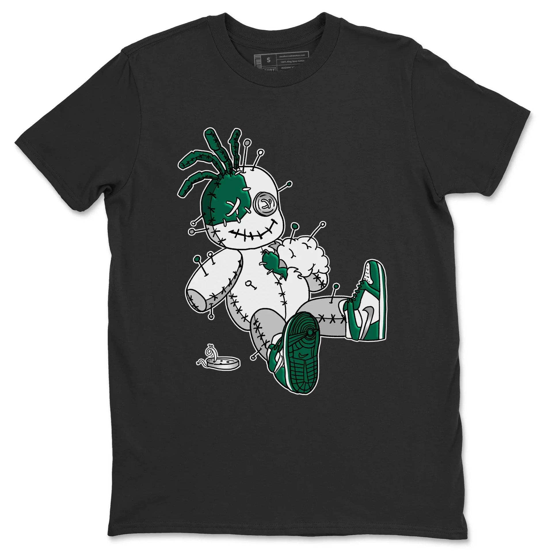 Jordan 1 Gorge Green unique Halloween sneaker tee Voodoo Doll Sneaker Tees Jordan 1 Gorge Green Sneaker Release Tees Unisex Shirts