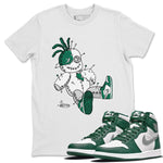 Jordan 1 Gorge Green unique Halloween sneaker tee Voodoo Doll Sneaker Tees Jordan 1 Gorge Green Sneaker Release Tees Unisex Shirts