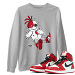 Jordan 1 Lost & Found unique Halloween sneaker tee Voodoo Doll Sneaker Tees Jordan 1 Lost & Found Sneaker Release Tees Unisex Shirts