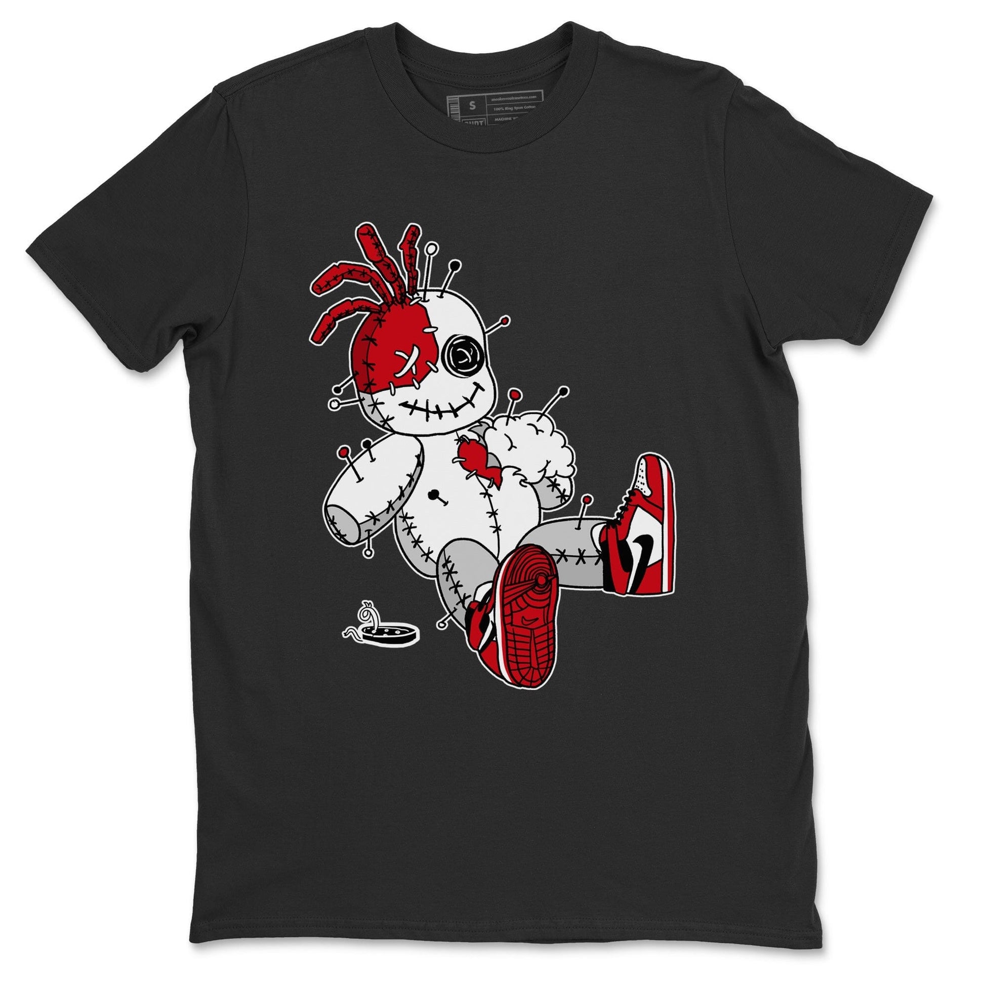 Jordan 1 Lost & Found unique Halloween sneaker tee Voodoo Doll Sneaker Tees Jordan 1 Lost & Found Sneaker Release Tees Unisex Shirts