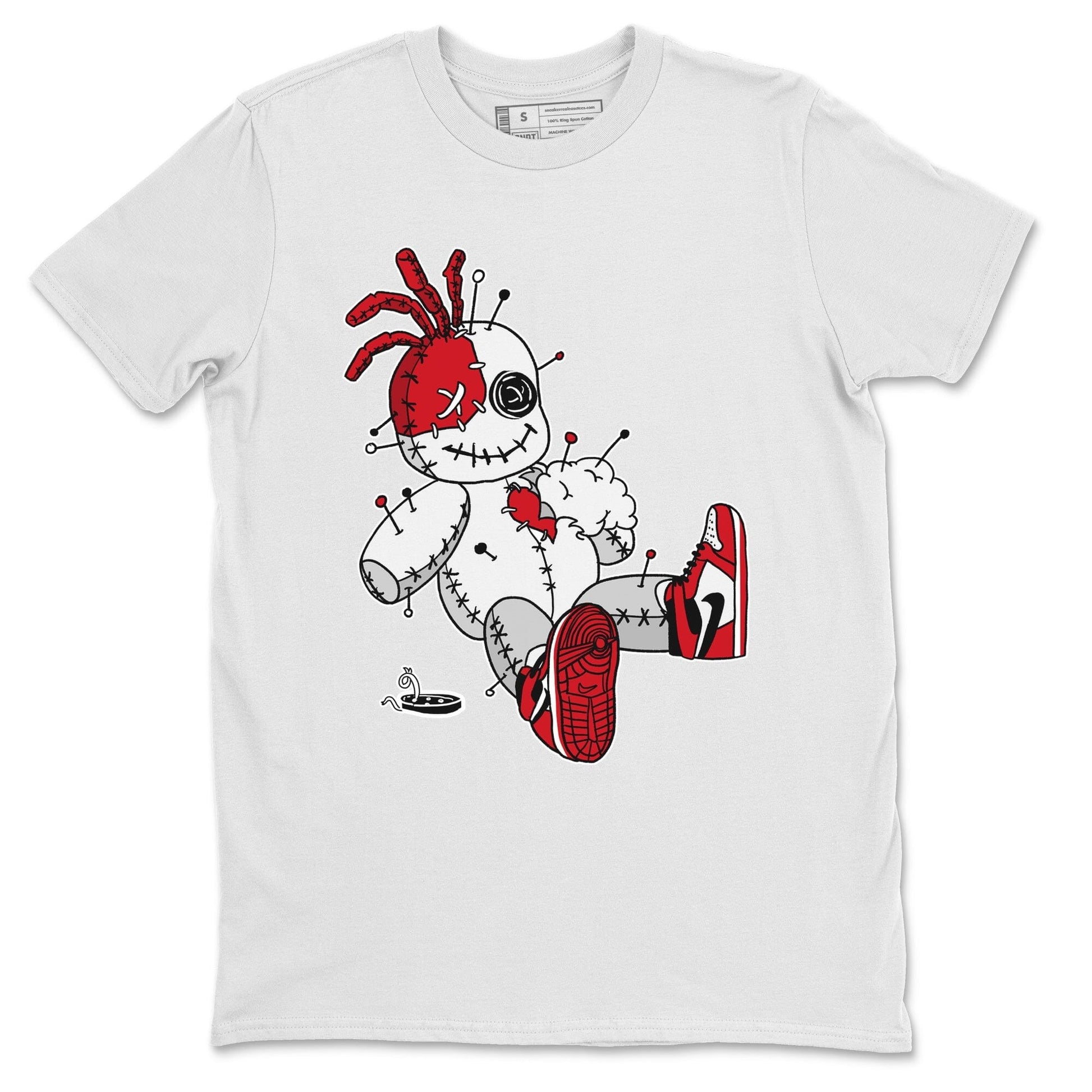 Jordan 1 Lost & Found unique Halloween sneaker tee Voodoo Doll Sneaker Tees Jordan 1 Lost & Found Sneaker Release Tees Unisex Shirts