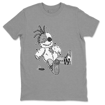 Jordan 1 White Cement unique Halloween sneaker tee Voodoo Doll Sneaker Tees Jordan 1 White Cement Sneaker Release Tees Unisex Shirts