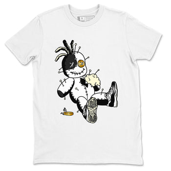 Air Jordan 11 Gratitude shirt to match jordans Voodoo Doll sneaker tees Jordan 11 Retro Gratitude SNRT Sneaker Tees Sneaker Matching Cotton Shirt unisex cotton White 2 crew neck shirt