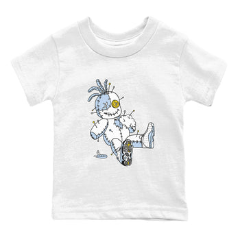 13s Blue Grey shirt to match jordans Voodoo Doll sneaker tees Air Jordan 13 Retro Blue Grey SNRT sneaker release tees baby toddler White 2 cotton Shirt