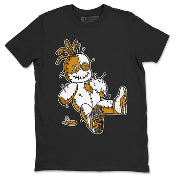 Jordan Retro 13 Wheat Sneaker Matching Tee Voodoo Doll Sneaker Tees 13 Wheat Sneaker T-Shirt Unisex Shirts Black 2