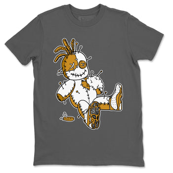 Jordan Retro 13 Wheat Sneaker Matching Tee Voodoo Doll Sneaker Tees 13 Wheat Sneaker T-Shirt Unisex Shirts Cool Grey 2