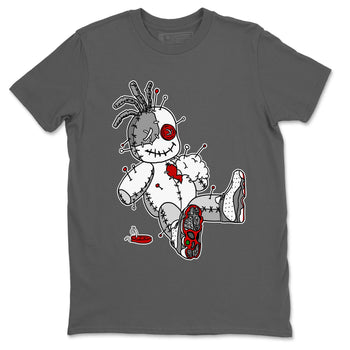 Air Jordan 13 Wolf Grey unique Halloween sneaker tee Voodoo Doll Sneaker Tees Air Jordan 13 Retro Wolf Grey T-Shirt Unisex Shirts Cool Grey 2