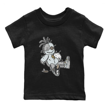 Jordan 4 Craft unique Halloween sneaker tee Voodoo Doll Sneaker Tees Jordan 4 Craft Sneaker Release Tees Kids Shirts