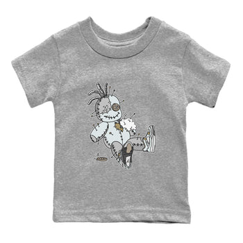 Jordan 4 Craft unique Halloween sneaker tee Voodoo Doll Sneaker Tees Jordan 4 Craft Sneaker Release Tees Kids Shirts