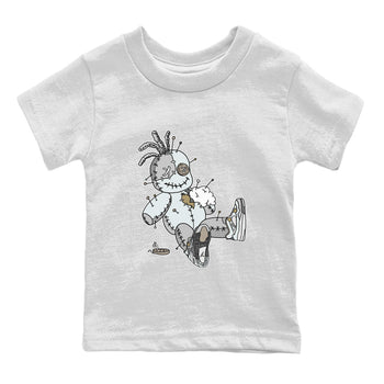 Jordan 4 Craft unique Halloween sneaker tee Voodoo Doll Sneaker Tees Jordan 4 Craft Sneaker Release Tees Kids Shirts