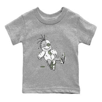 Jordan 4 Seafoam unique Halloween sneaker tee Voodoo Doll Sneaker Tees Jordan 4 Seafoam Sneaker Release Tees Kids Shirts