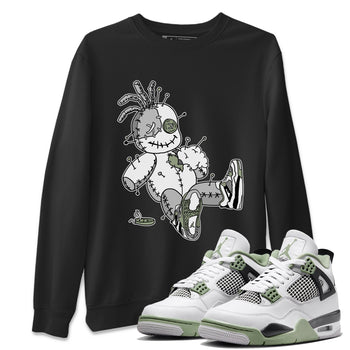 Jordan 4 Seafoam unique Halloween sneaker tee Voodoo Doll Sneaker Tees Jordan 4 Seafoam Sneaker Release Tees Unisex Shirts