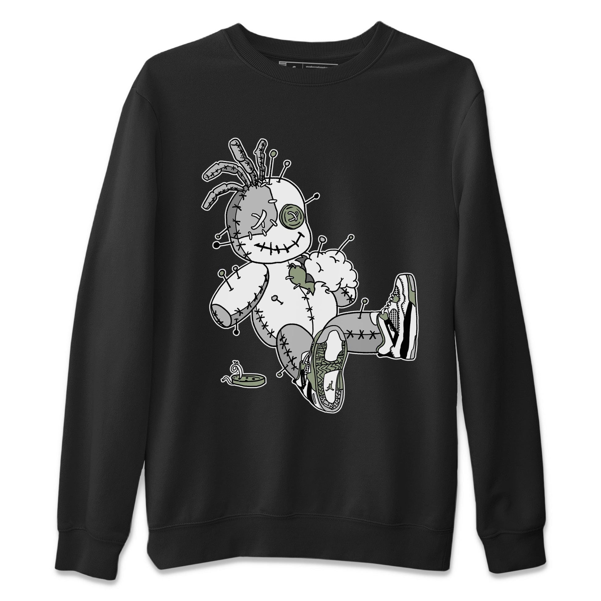 Jordan 4 Seafoam unique Halloween sneaker tee Voodoo Doll Sneaker Tees Jordan 4 Seafoam Sneaker Release Tees Unisex Shirts