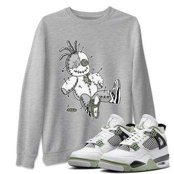Jordan 4 Seafoam unique Halloween sneaker tee Voodoo Doll Sneaker Tees Jordan 4 Seafoam Sneaker Release Tees Unisex Shirts