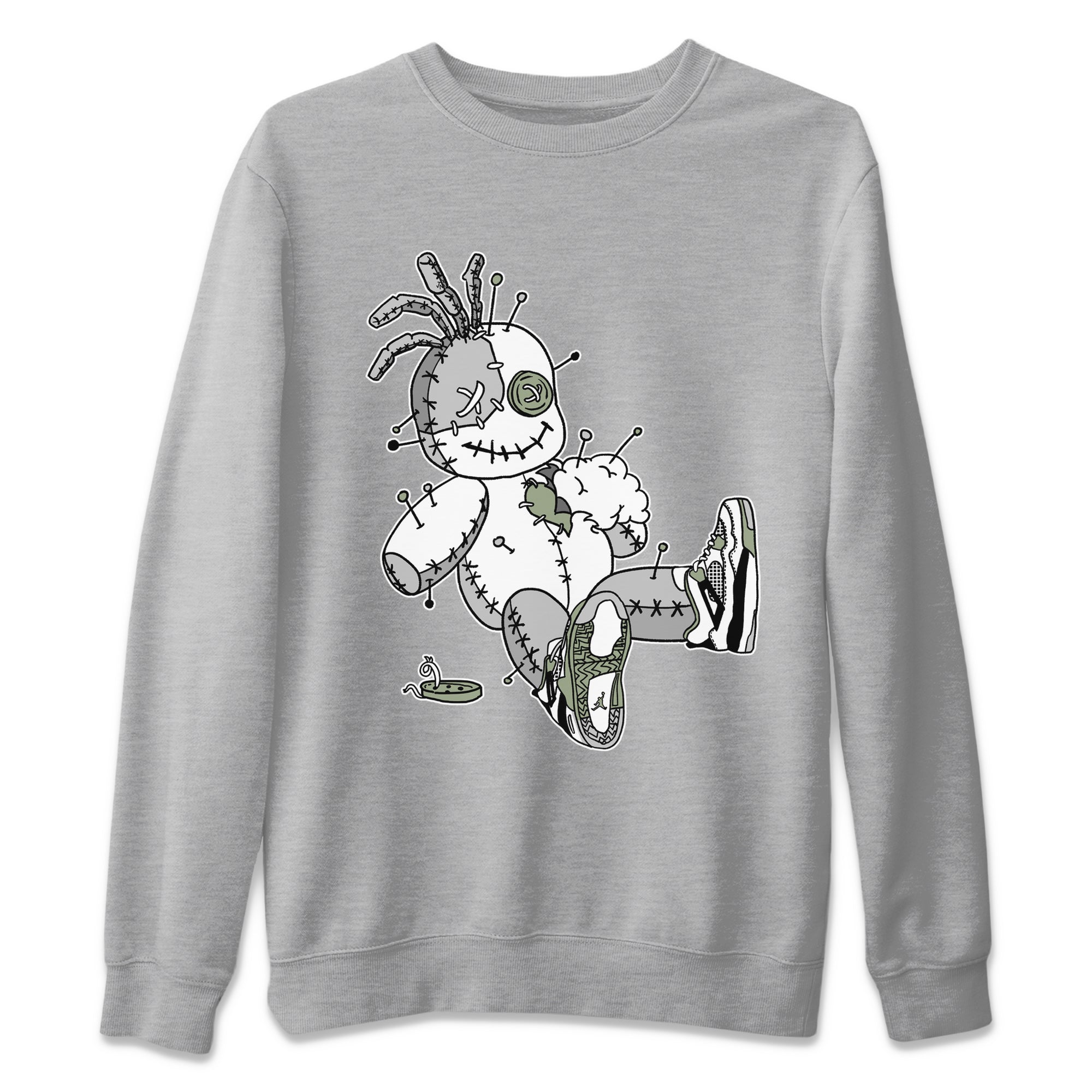 Jordan 4 Seafoam unique Halloween sneaker tee Voodoo Doll Sneaker Tees Jordan 4 Seafoam Sneaker Release Tees Unisex Shirts