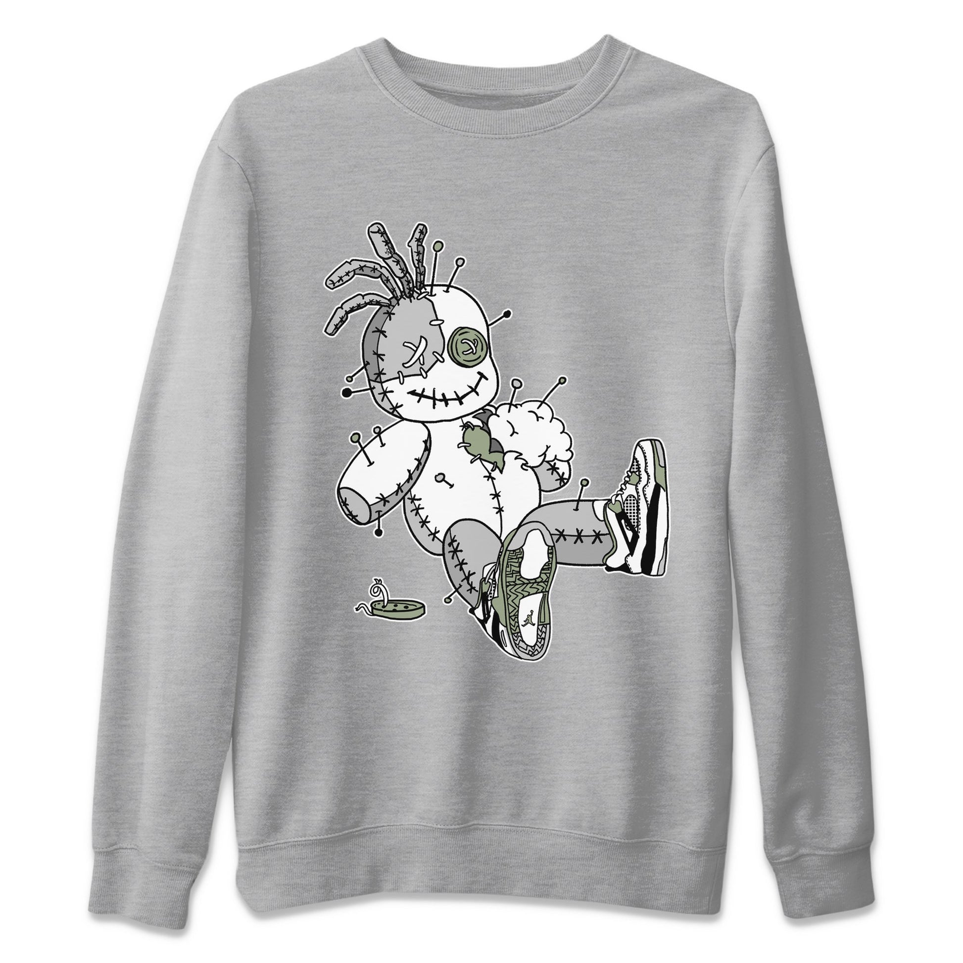 Jordan 4 Seafoam unique Halloween sneaker tee Voodoo Doll Sneaker Tees Jordan 4 Seafoam Sneaker Release Tees Unisex Shirts