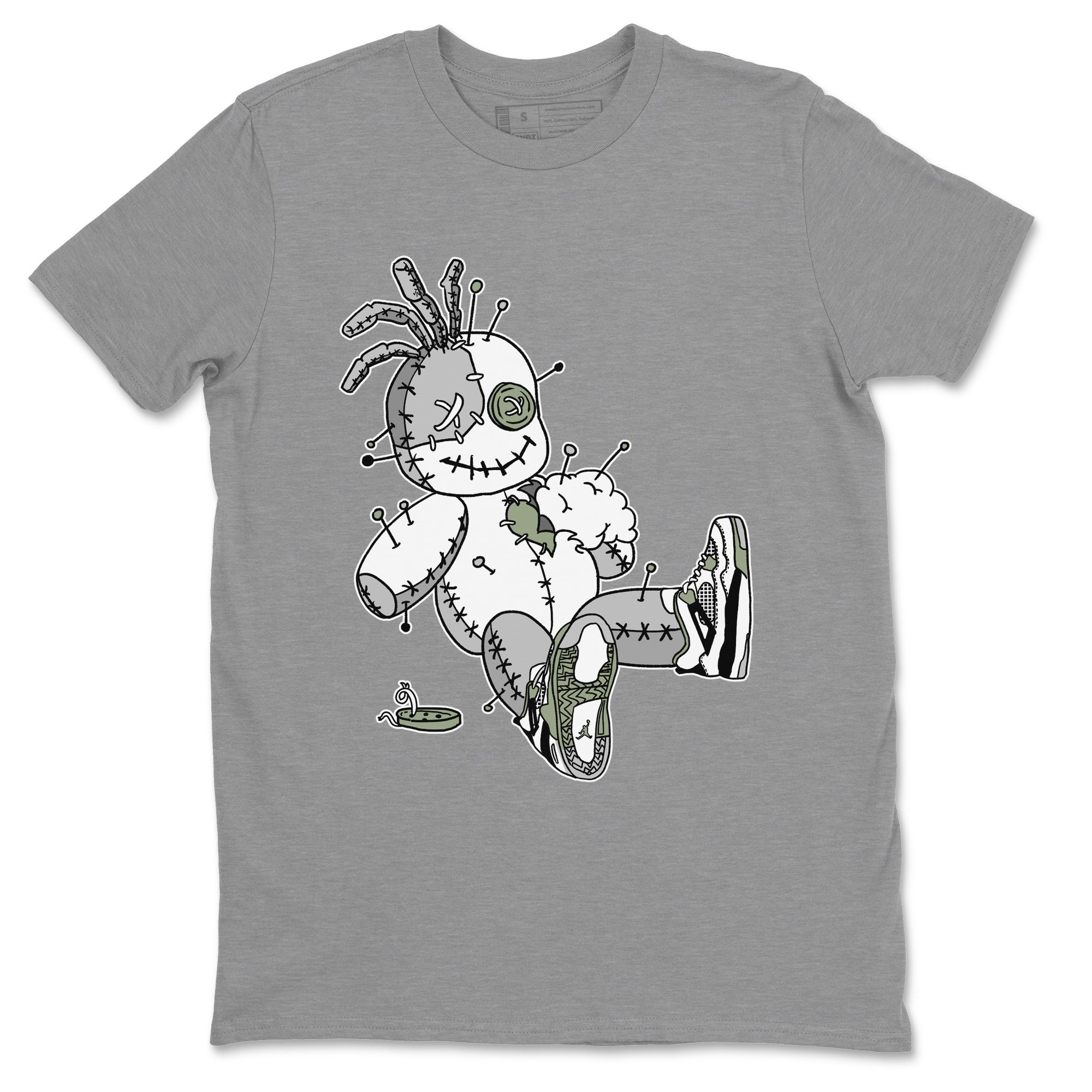Jordan 4 Seafoam unique Halloween sneaker tee Voodoo Doll Sneaker Tees Jordan 4 Seafoam Sneaker Release Tees Unisex Shirts