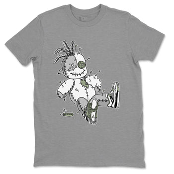 Jordan 4 Seafoam unique Halloween sneaker tee Voodoo Doll Sneaker Tees Jordan 4 Seafoam Sneaker Release Tees Unisex Shirts