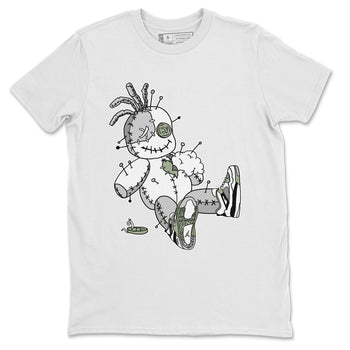 Jordan 4 Seafoam unique Halloween sneaker tee Voodoo Doll Sneaker Tees Jordan 4 Seafoam Sneaker Release Tees Unisex Shirts