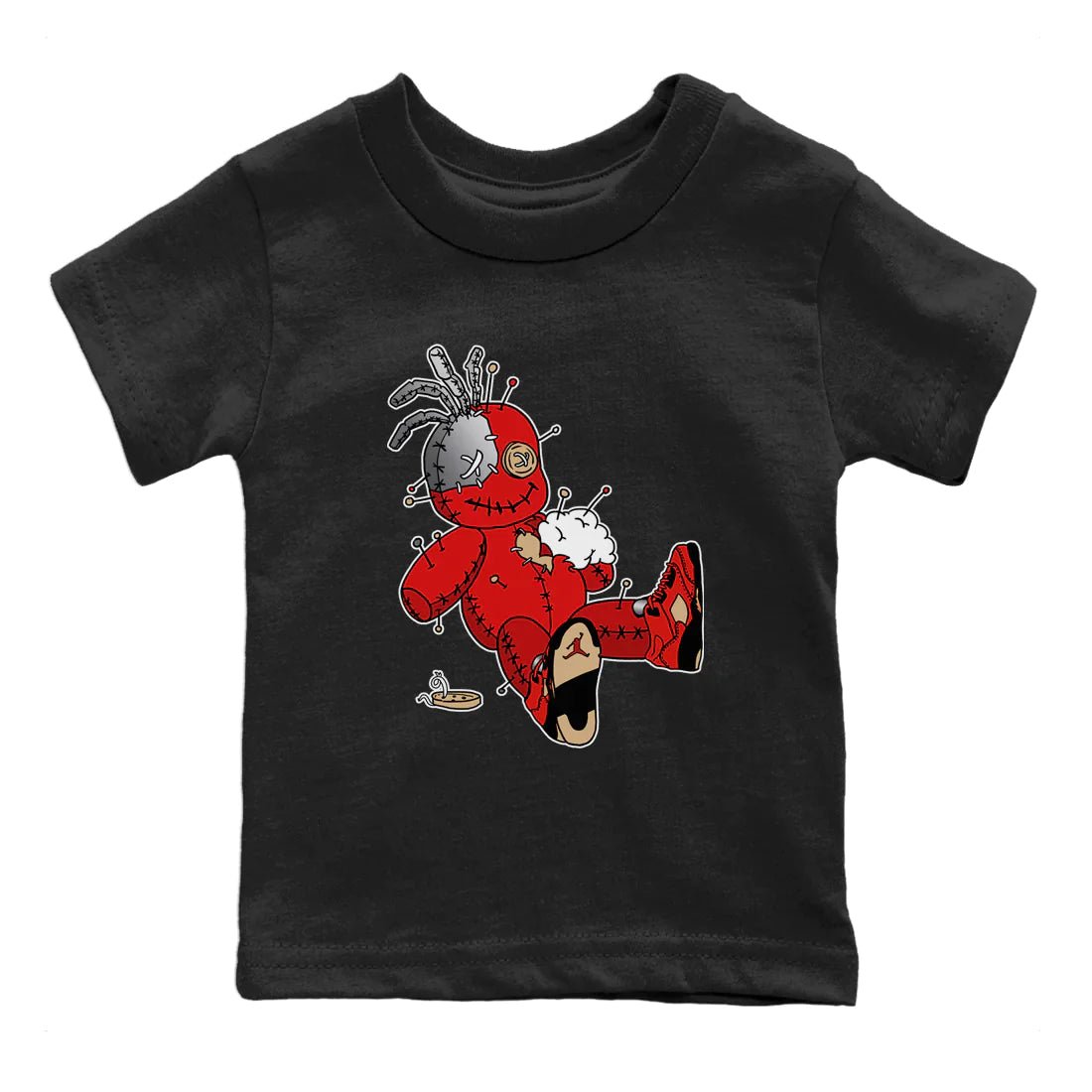 Jordan 5 Mars For Her unique Halloween sneaker tee Voodoo Doll Sneaker Tees Jordan 5 Mars For Her Sneaker Release Tees Kids Shirts