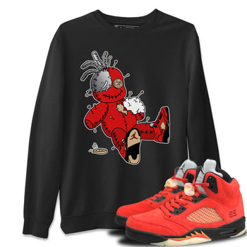 Jordan 5 Mars For Her unique Halloween sneaker tee Voodoo Doll Sneaker Tees Jordan 5 Mars For Her Sneaker Release Tees Unisex Shirts