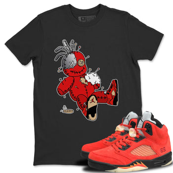 Jordan 5 Mars For Her unique Halloween sneaker tee Voodoo Doll Sneaker Tees Jordan 5 Mars For Her Sneaker Release Tees Unisex Shirts